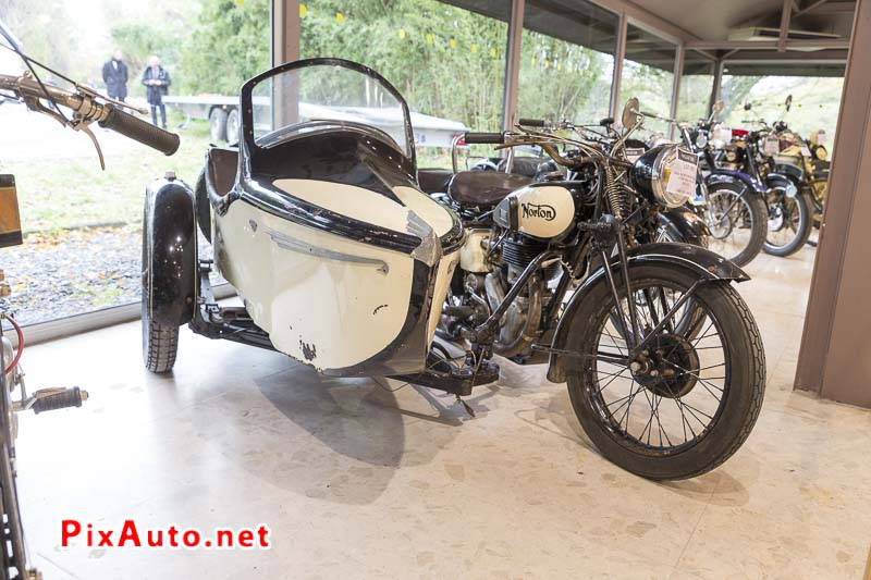 20e Salon-Moto-Legende, Attelage Norton Side-Car Big Four 1942