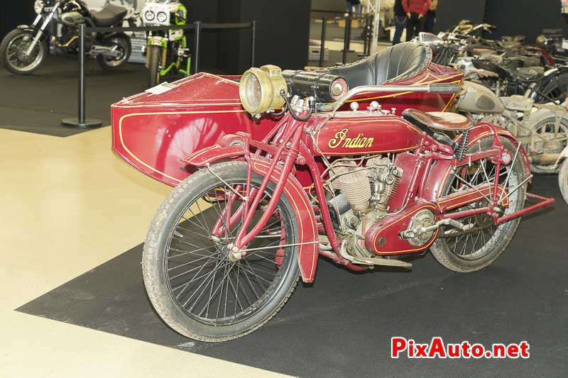 20e Salon-Moto-Legende, Indian Power Plus avec Side-Car