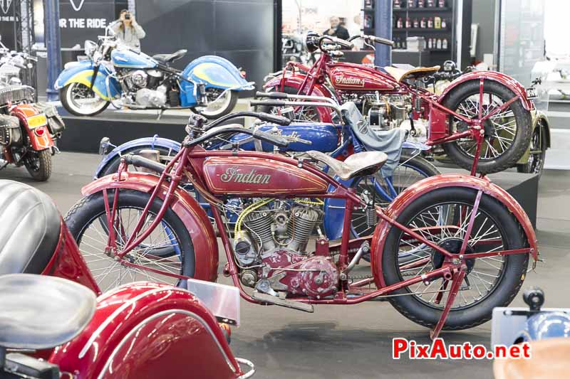 20e Salon-Moto-Legende, Motos Indian Scout the solo twin