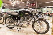 20e Salon-Moto-Legende, Vincent 500 Comet Black Cat