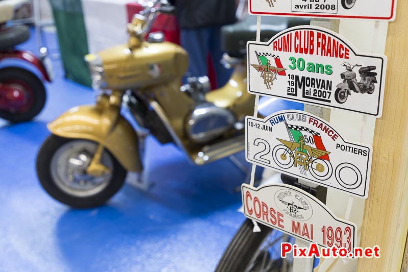 20e Salon-Moto-Legende, Plaques Sorties Rumi Club France