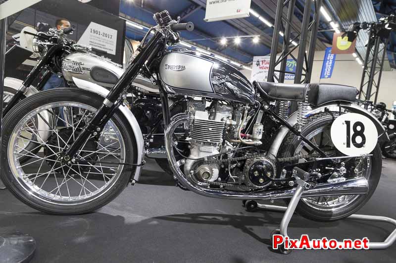 20e Salon-Moto-Legende, Triumph T100 R Mk1 de 1947