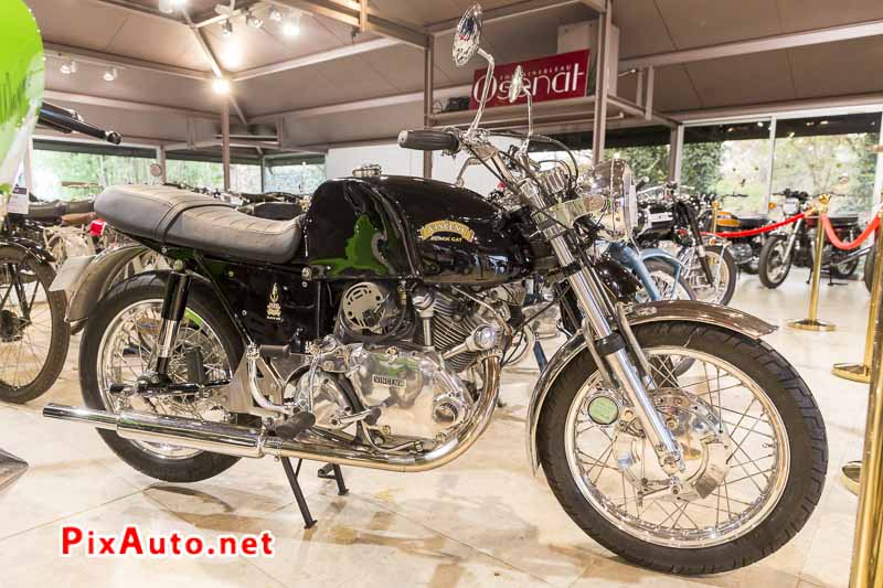 20e Salon-Moto-Legende, Vincent 500 Comet Black Cat