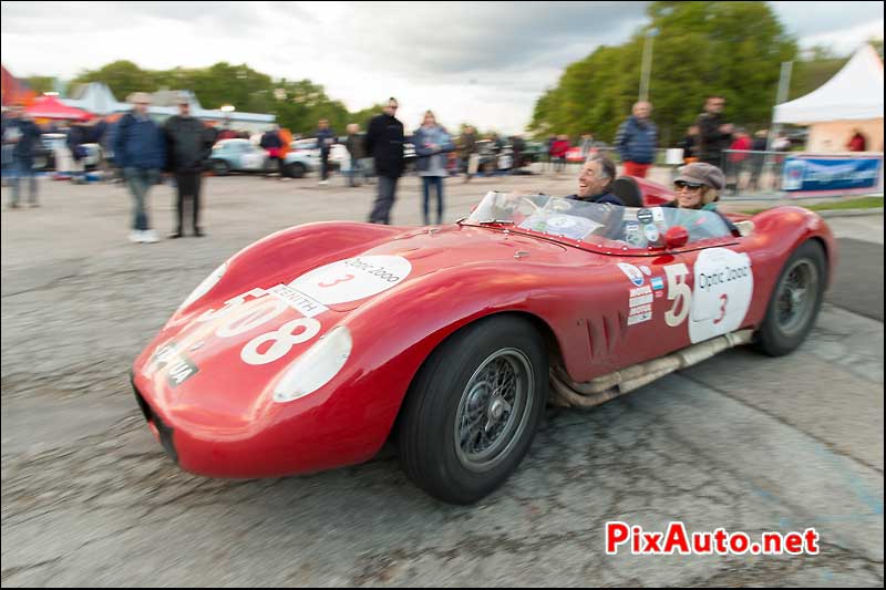 Tour-Auto-Optic-2000, Arrivee Maserati 200 Si Au Parc Expo De Limoges