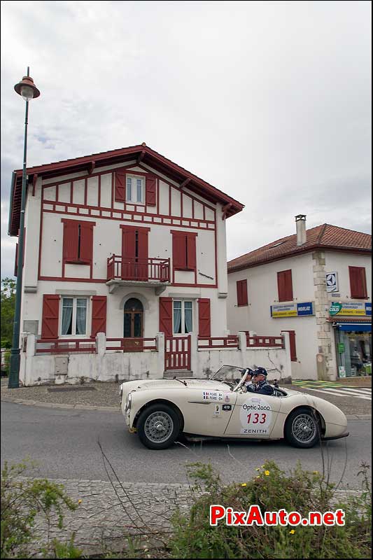 Tour-Auto-Optic-2000, Austin-Healey #133 Au Pays Basque