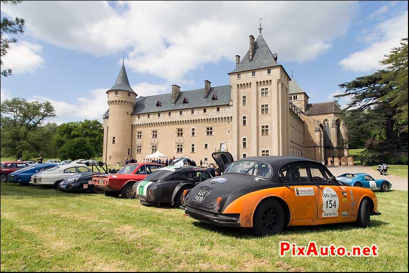 Tour-Auto-Optic-2000, Dejeuner a Abbaye de Loc-Dieu