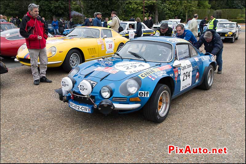 Tour-Auto-Optic-2000, Demarrage a La Poussette Alpine-Renault A110 #294