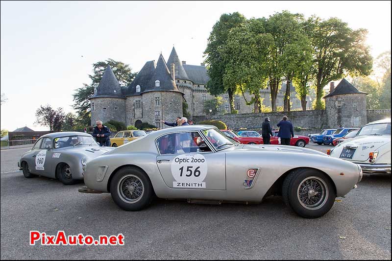 Tour-Auto-Optic-2000, Ferrari 250 GT Berlinetta #156 Au Chateau Pompadour