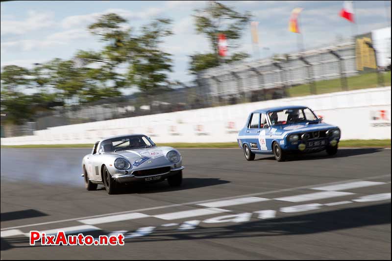 Tour-Auto-Optic-2000, Ferrari 275 Gtb4 Et R12 Gordini Au Circuit Albi