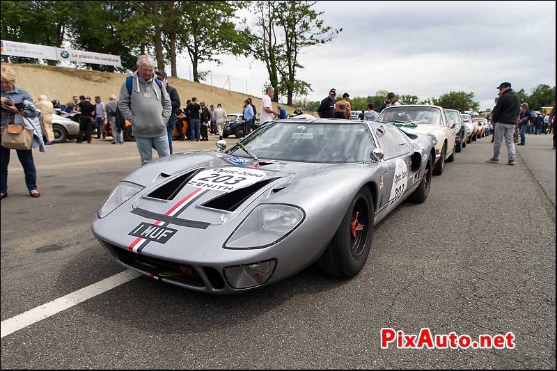 Tour-Auto-Optic-2000, Ford GT40 #203 Parc Circuit de Pau-Arnos