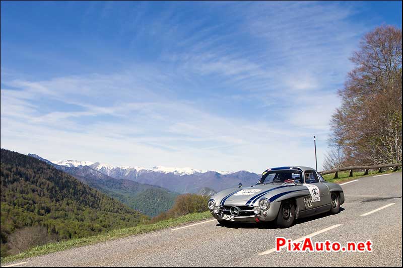 Tour-Auto-Optic-2000, Mercedes 300SL #182 Chaine des Pyrenees