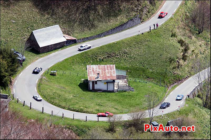 Tour-Auto-Optic-2000, Montee Col d'Aspin Pyrenees