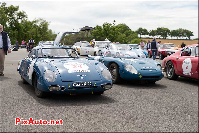 Tour-Auto-Optic-2000, Panhard Monopole et Barquette DB, Pau-Arnos