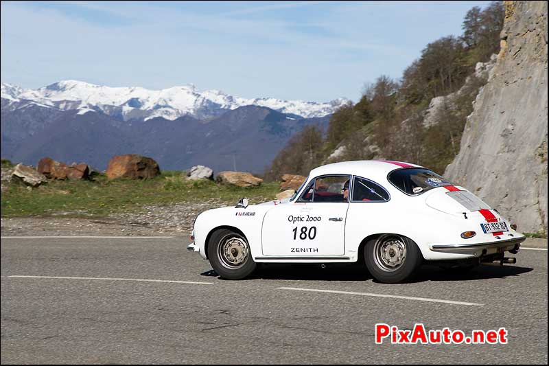 Tour-Auto-Optic-2000, Porsche 356b #180 Chaine des Pyrenees