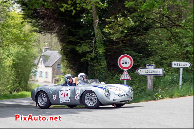 Tour-Auto-Optic-2000, Porsche 550 Spyder Sur Speciale Les Roches Du Diable