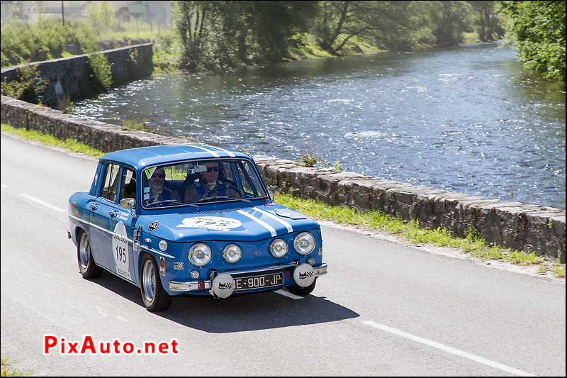 Tour-Auto-Optic-2000, R8 Gordini #195 dans les Pyrenees