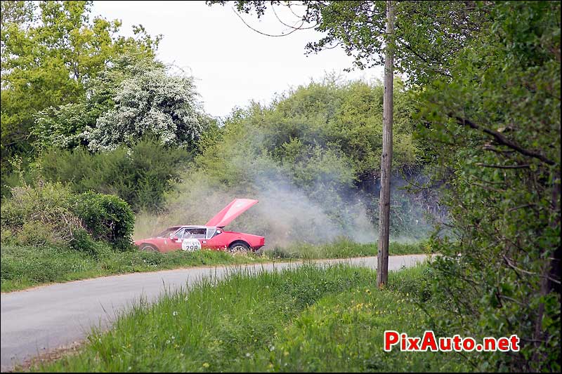 Tour-Auto-Optic-2000, Sortie de route De Tomaso #298