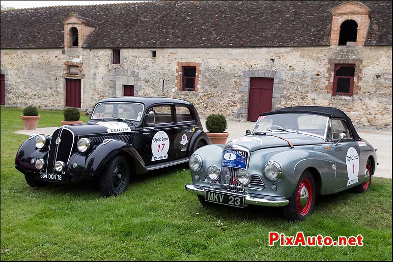 Tour-Auto-Optic-2000, Sunbeam Alpine et Hotchkiss