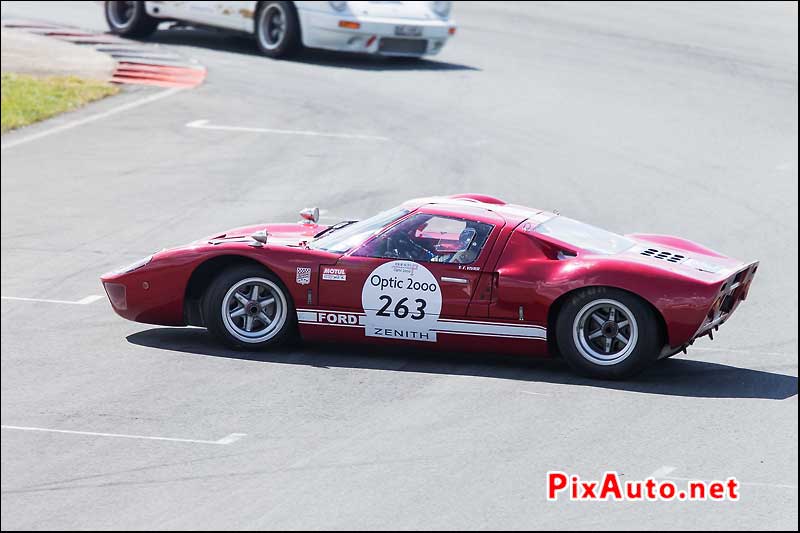 Tour-Auto-Optic-2000, Tete a Queue Ford GT40 #263