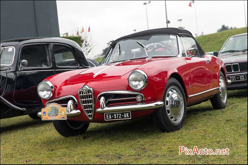 Traversee-de-Paris Hivernale, Alfa Romeo Giuletta Spider 1960