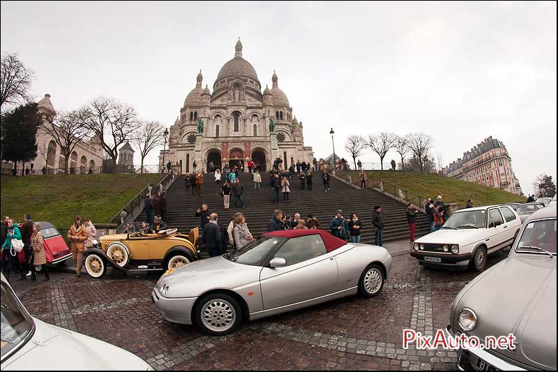 Traversee-de-Paris Hivernale, Alfa Romeo Spider