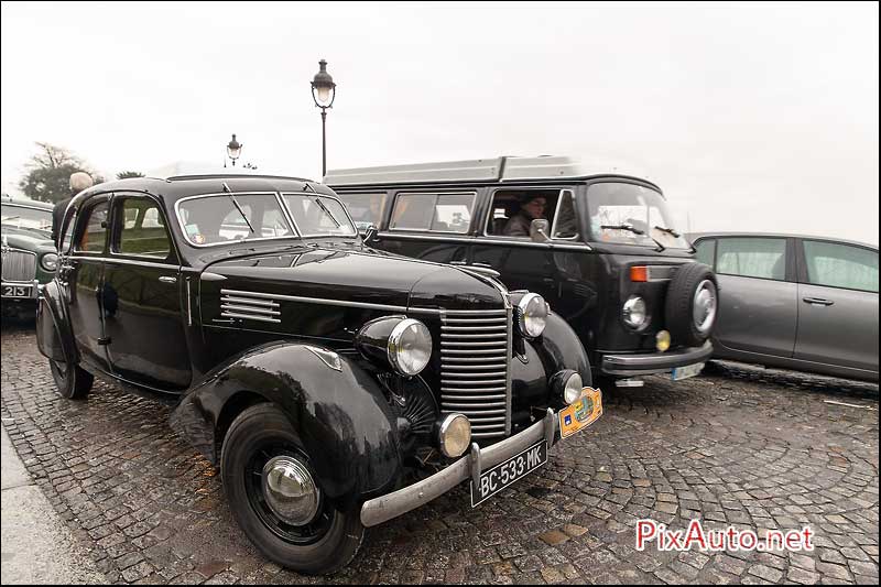 Traversee-de-Paris Hivernale, voiture Berliet 1939