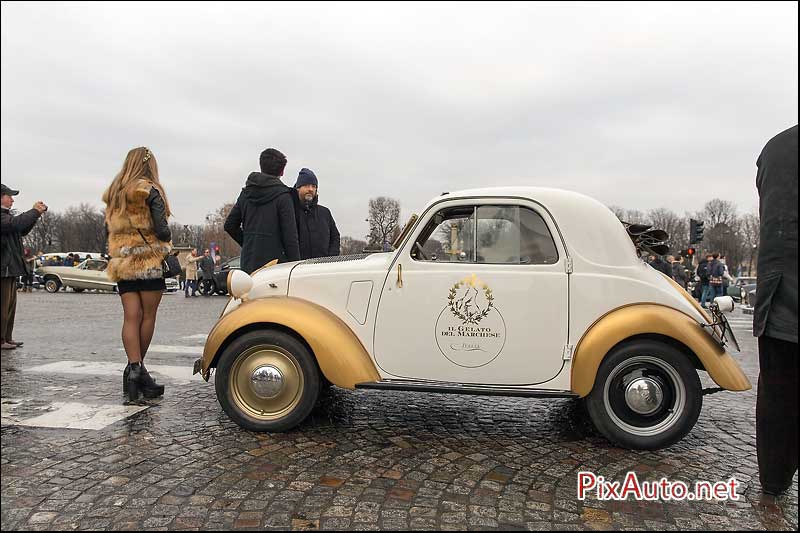 Traversee-de-Paris Hivernale, Fiat Topolino