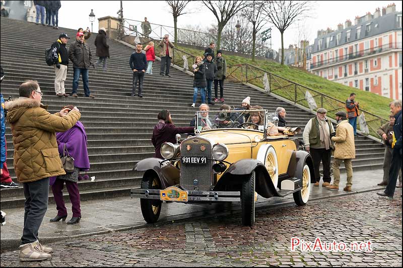 Traversee-de-Paris Hivernale, Ford A 1931