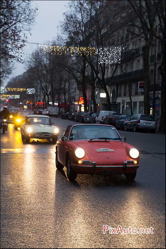 Traversee-de-Paris Hivernale, Porsche 911