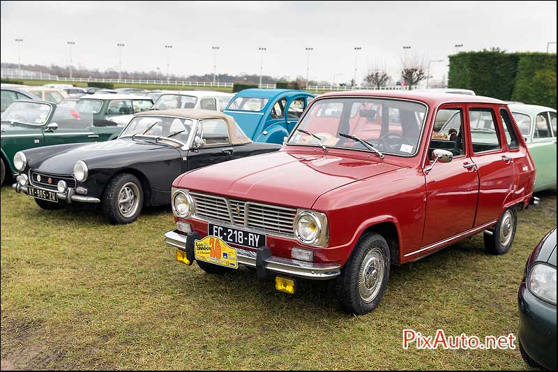 Traversee-de-Paris Hivernale, Renault 6