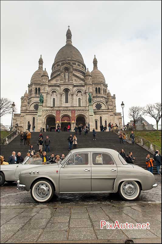 Traversee-de-Paris Hivernale, Renault Dauphine