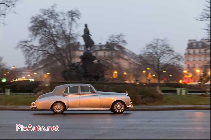 Traversee-de-Paris Hivernale, Rolls Royce Place De La Nation