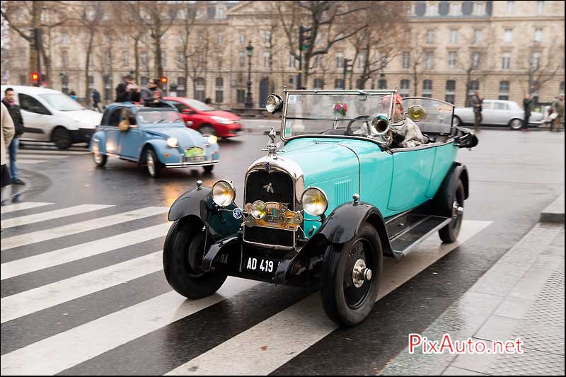 Traversee-de-Paris Hivernale, Torpedo Citroen