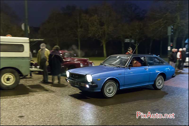 Traversee-de-Paris Hivernale, Toyota Corolla A Vincennes