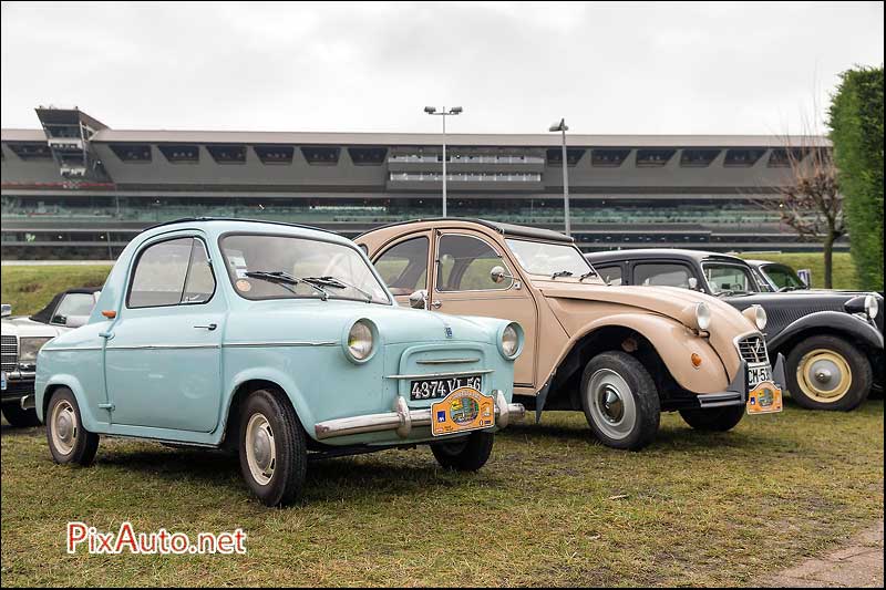 Traversee-de-Paris Hivernale, Vespa 400 Piaggio Acma