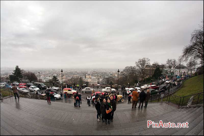 Traversee-de-Paris Hivernale, Vue De La Butte Montmartre