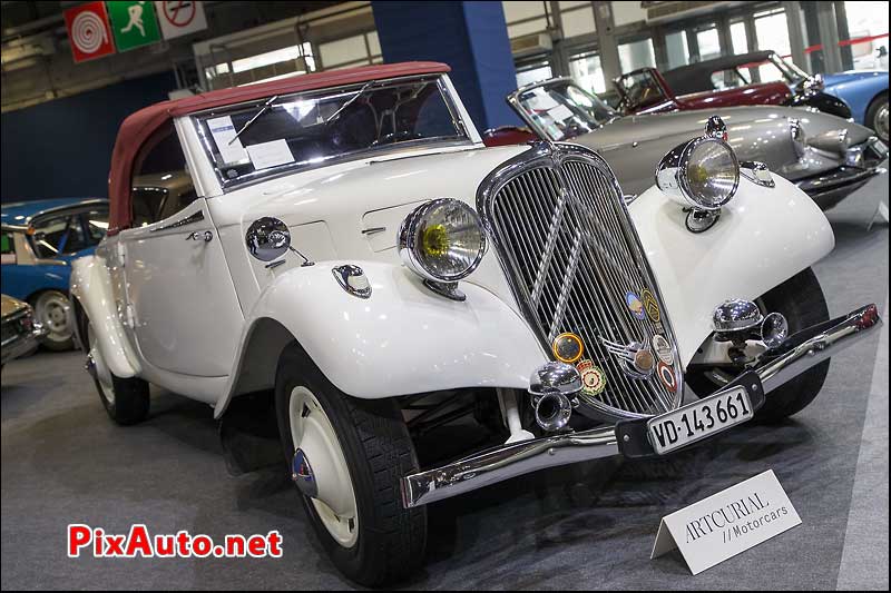 Vente Artcurial Retromobile, Citroen Traction 7 Sport Roadster