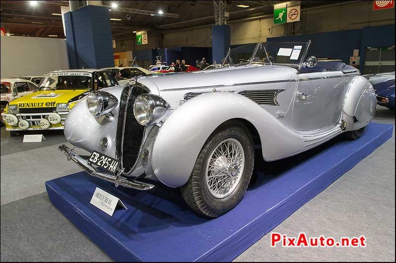 Artcurial Retromobile, Delahaye 135 Cabriolet Figoni et Falaschi