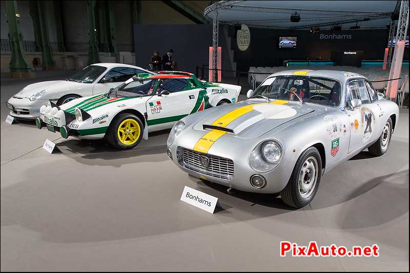 Bonhams, Lancia Flaminia Super Sport Coupe et Stratos GR 4