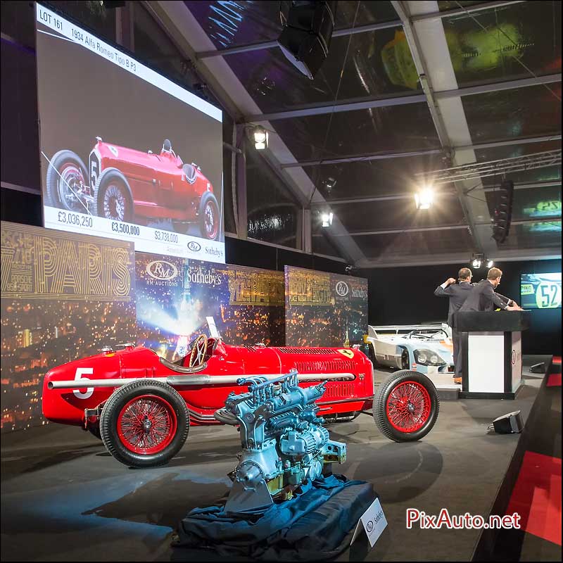 RM Auctions Sothebys, Alfa Romeo Tipo B P3