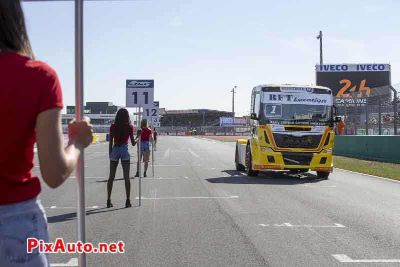 24 Heures Camions, Grid Girls, Anthony Janiec Championnat de France Camions