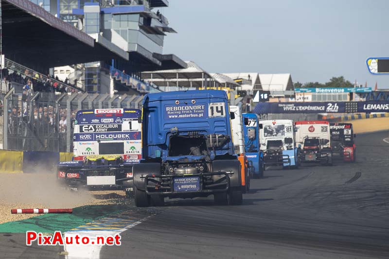 24 Heures Camions, Camions en Travers