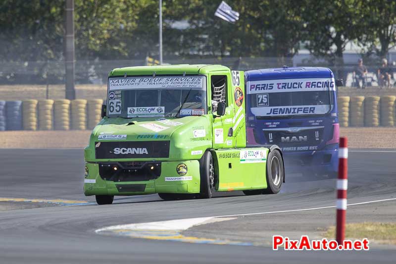 24 Heures Camions, Christophe Miquel Camion Scania T124 Fr