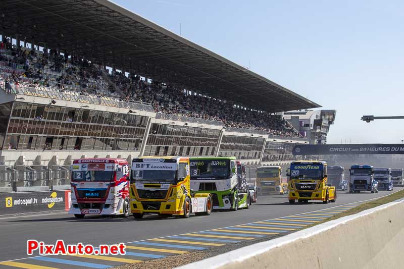 24 Heures Camions, Depart Course Championnat de France Camion