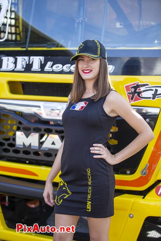 24 Heures Camions, Grid Girl Ecurie Lion Truck Racing