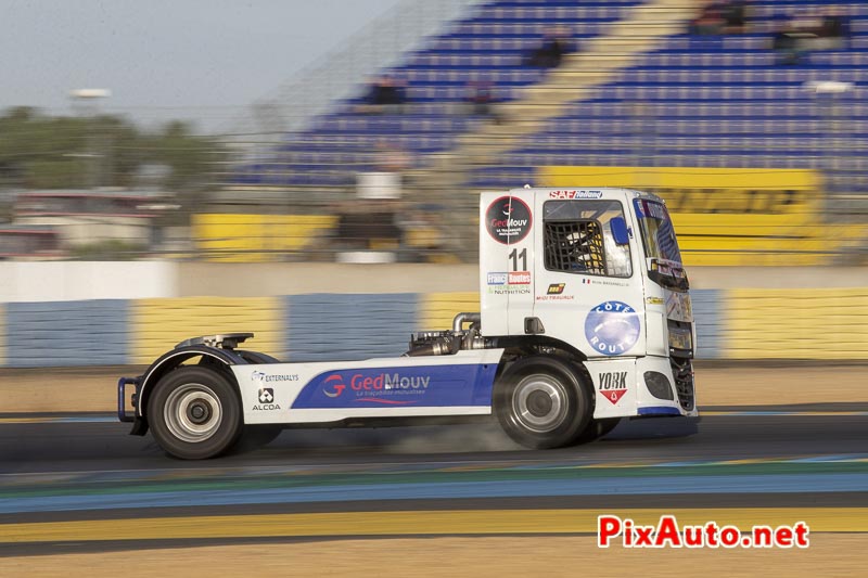 24 Heures Camions, Kevin Bassanelli Camion Daf Cf Fr
