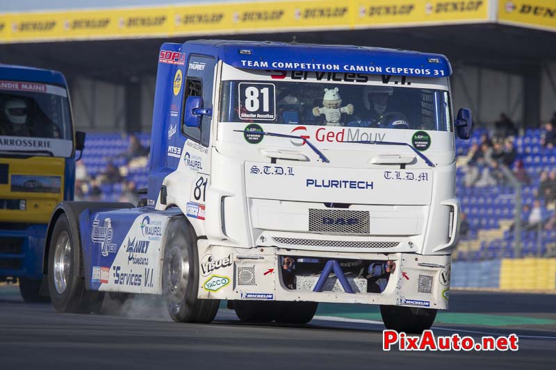 24 Heures Camions, Sebastien Descoffres Daf CF XE Fr