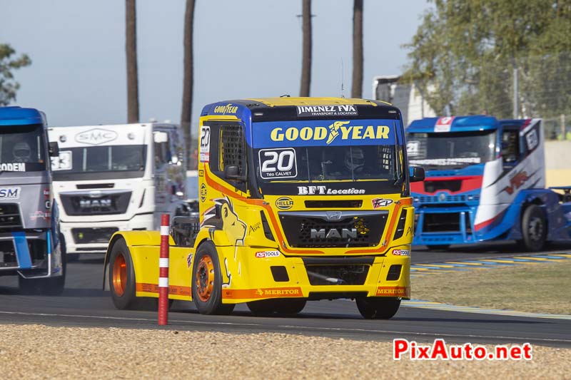 24 Heures Camions, Teo Calvet Camion Man Tgs Fr