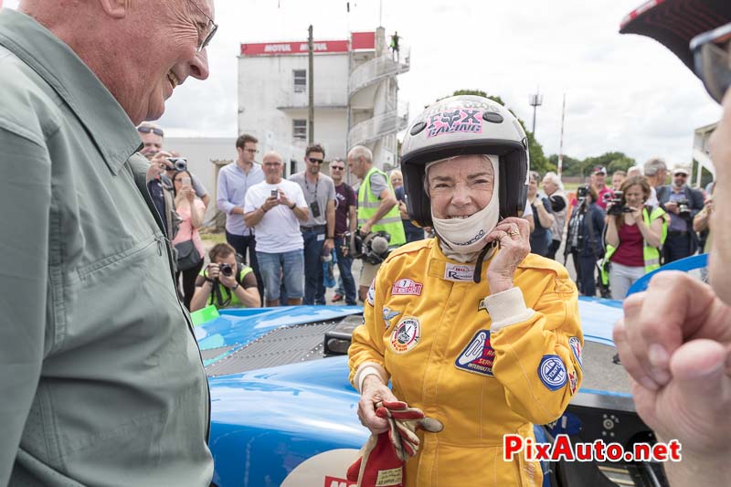 Autodrome Heritage Festival, Christine Beckers Apres Demo Ms630