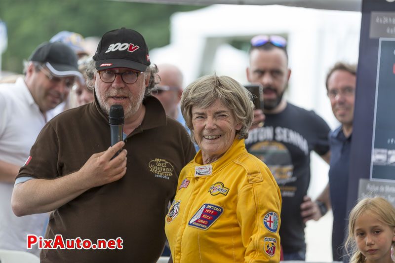 Autodrome Heritage Festival 2018, Igor Bietry et Christine Beckers